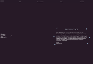 New Website is a Masterclass in Feminist Design History With 'Anti Big Tech' Design